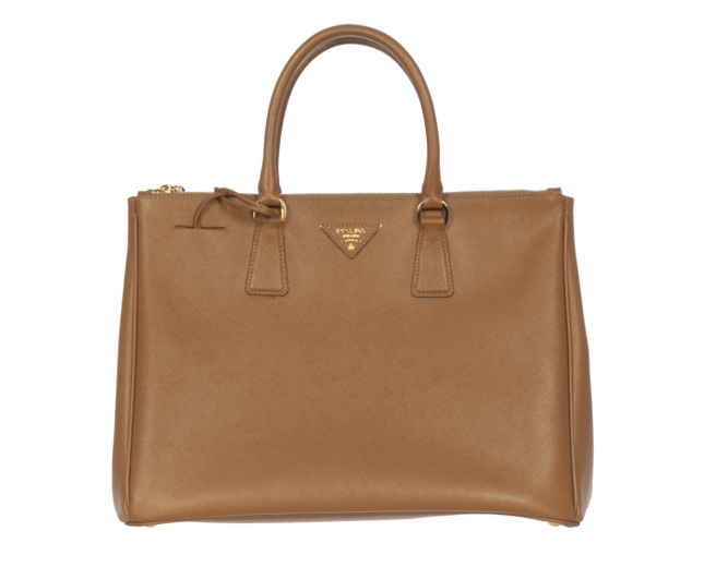 Prada Bolso Saffiano Galleria Beige