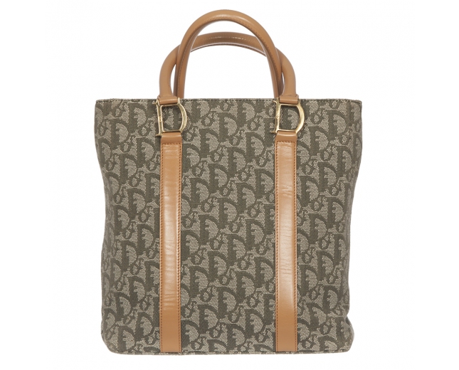 Dior Bolso Shopping Canvas Monogram