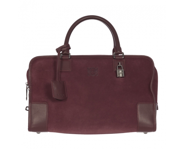 Loewe Bolso Amazona 36 Burdeos