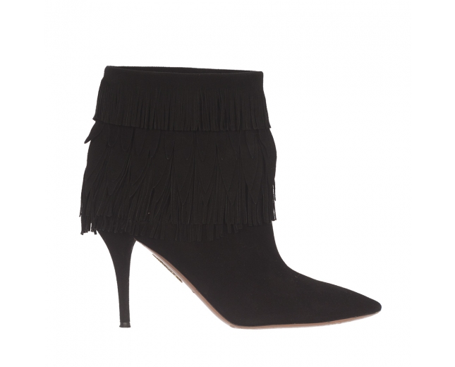 Aquazzura Botines Negros Sasha T 40