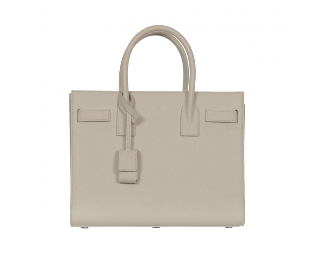 YSL Bolso Sac de Jour Baby Blanco Perla