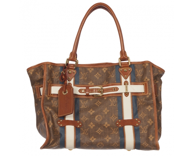 LV Bolso Tissè Rayures GM