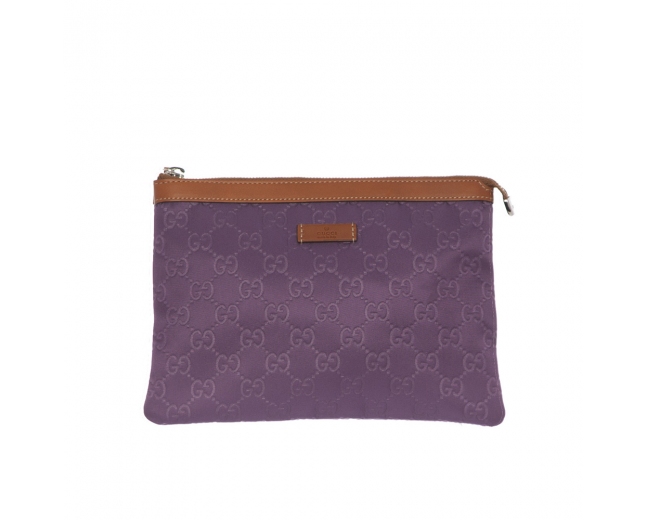 Gucci Pochette Nylon Morado