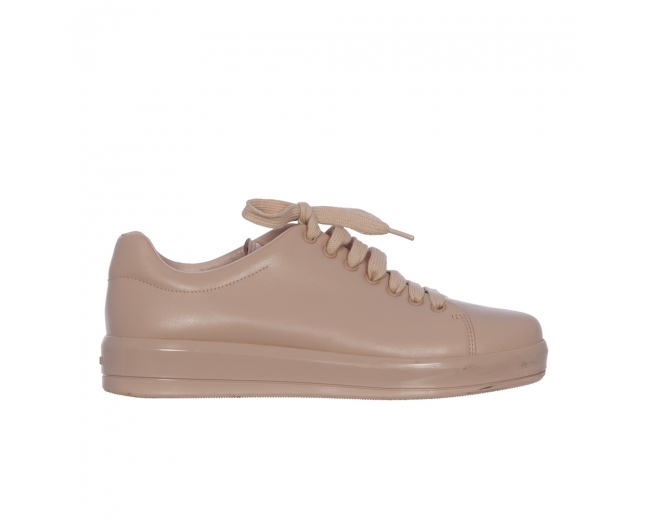 Prada Sneakers Piel Rosa T 40,5