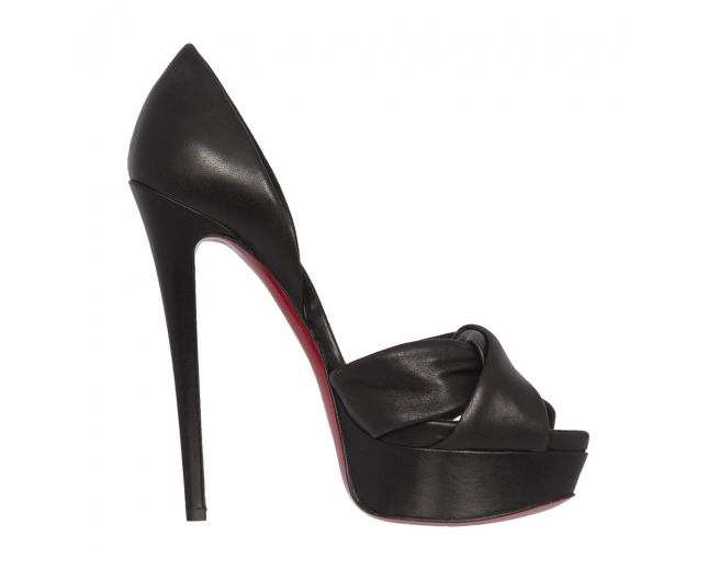 Louboutin Sandalias Negras T 38