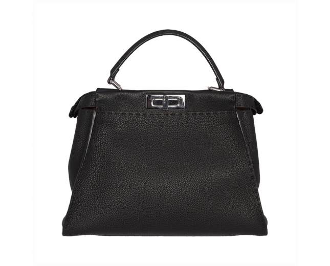 Fendi Bolso Peekaboo Regular Negro