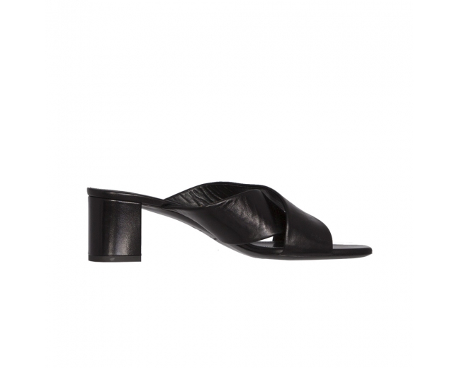 Saint Laurent Mules Loulou Negras T 40.5