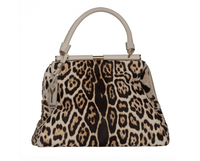 YSL Bolso Majorelle Leopardo