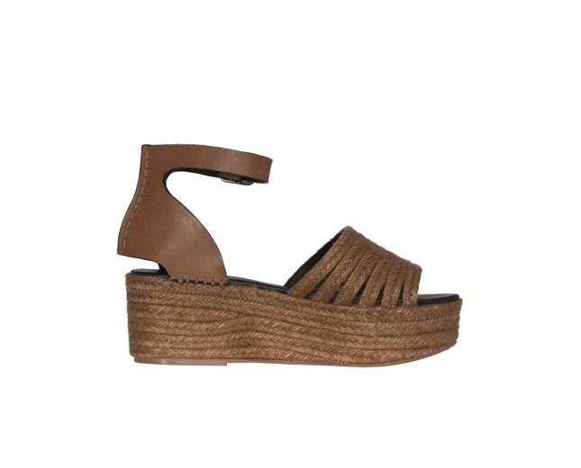 Loewe Sandalias Cuña Yute T 40