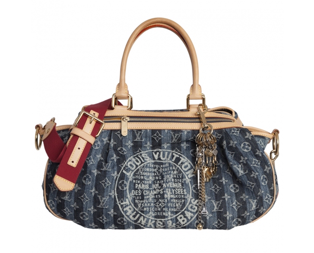 Louis Vuitton Bolso Denim Cruise Raye GM