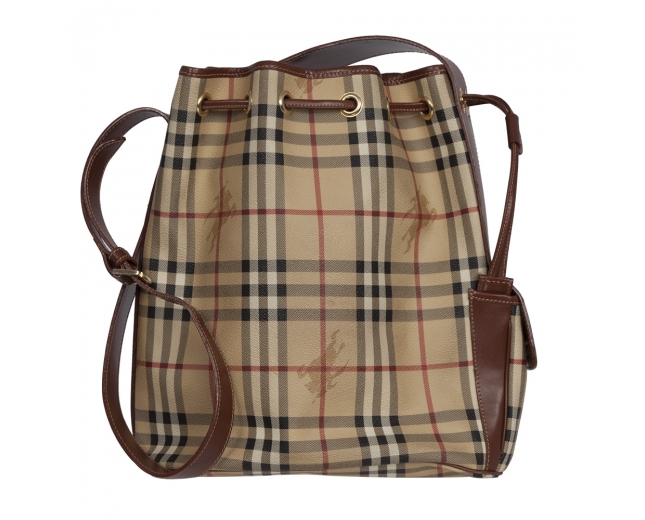 Burberry Bolso Saco Haymarket