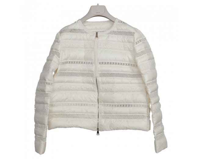 Moncler Stellaire Chaqueta Blanca T S