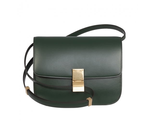 Celine Bolso Classic Box Verde