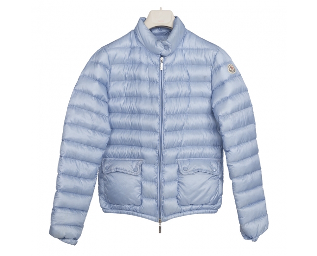 Moncler Plumífero Delgado Azul T 1