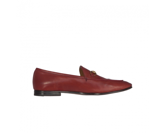 Gucci Mocasines Brixton Rojos T 40