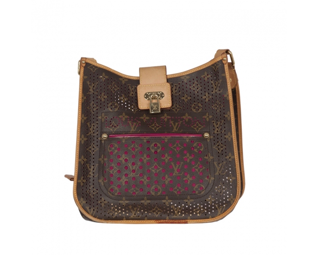 Louis Vuitton  Fucsia Perforated Musette