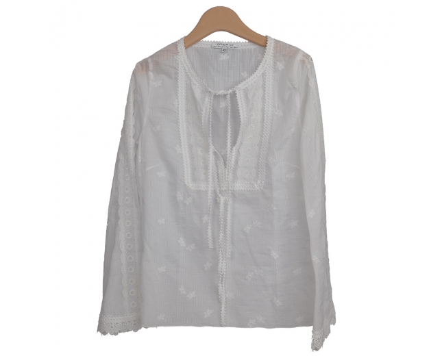 Andrew Gn Blusa Blanco Algodón T 39