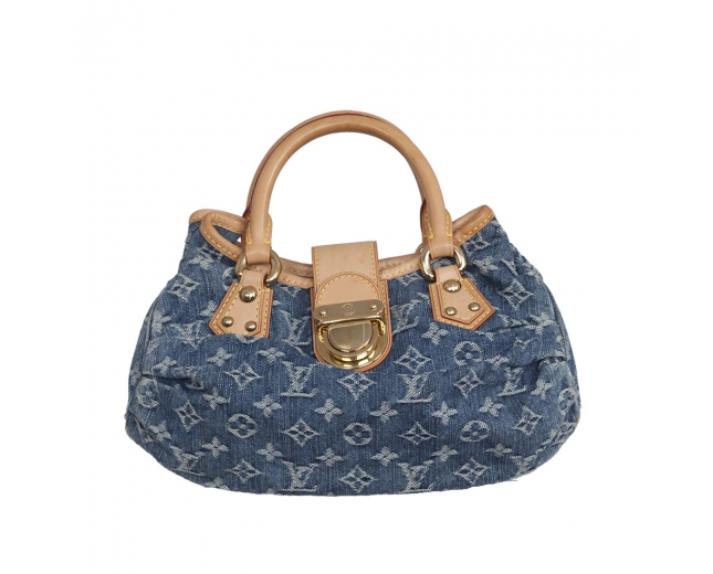 Louis Vuitton Bolso Pleaty Denim Azul