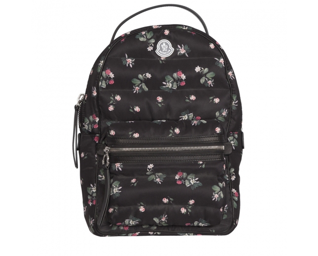 Moncler Mochila Floral Negra