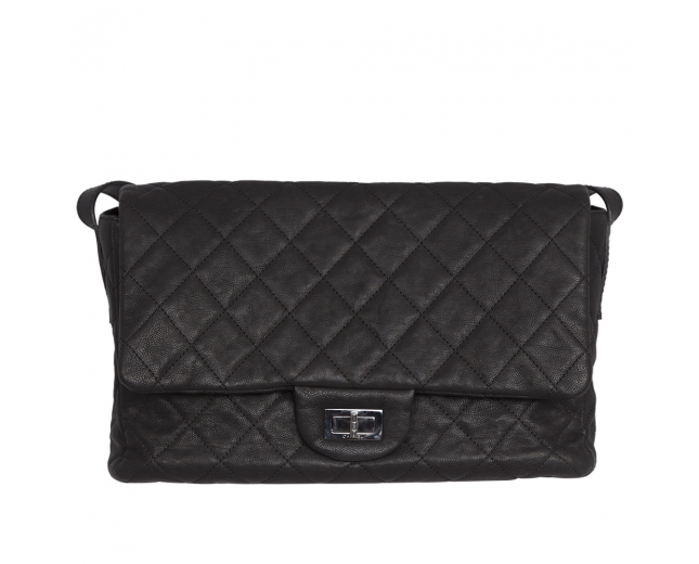 Chanel 2.55 Messenger Easy Negro