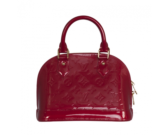 Louis Vuitton Alma BB Vernis Cherry