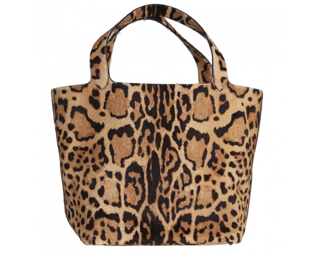 Alaïa Bolso Tote Estampado Leopardo