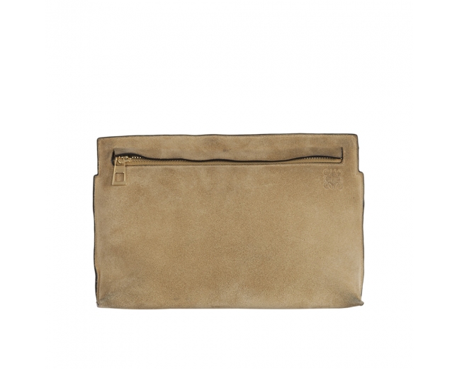 Loewe Bolso Clutch T Pouch Ante Oro