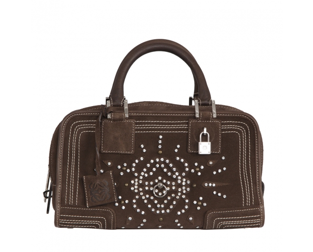 Loewe Amazona Swarovski Marrón