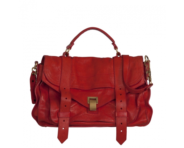 Proenza Schouler Bolso Ps1 Mediano Rojo