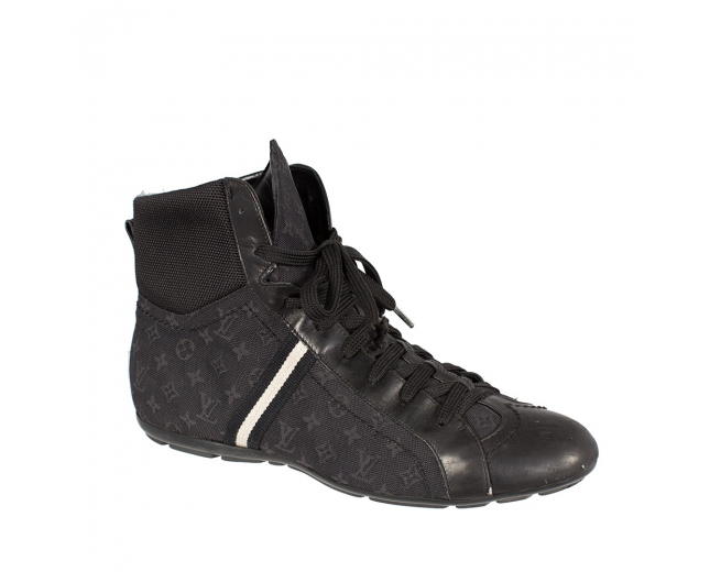 LV Sneakers Pujilista Lona Negro T40