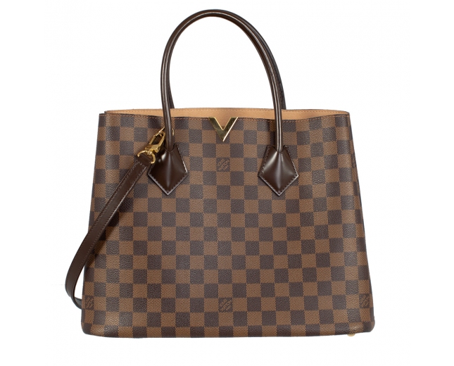 LV Bolso Kensington Damier Ebene