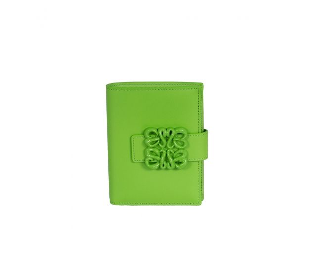 Loewe Cartera Anagrama Inflated Verde