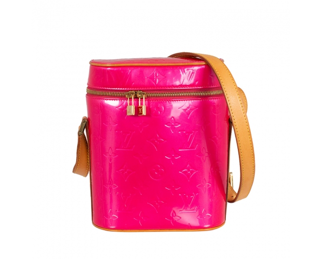 LV Bolso Sullivan Vernis Fucsia