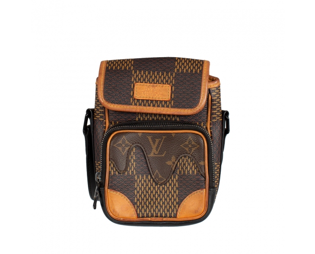 LV x Nigo Messenger Nano Damier