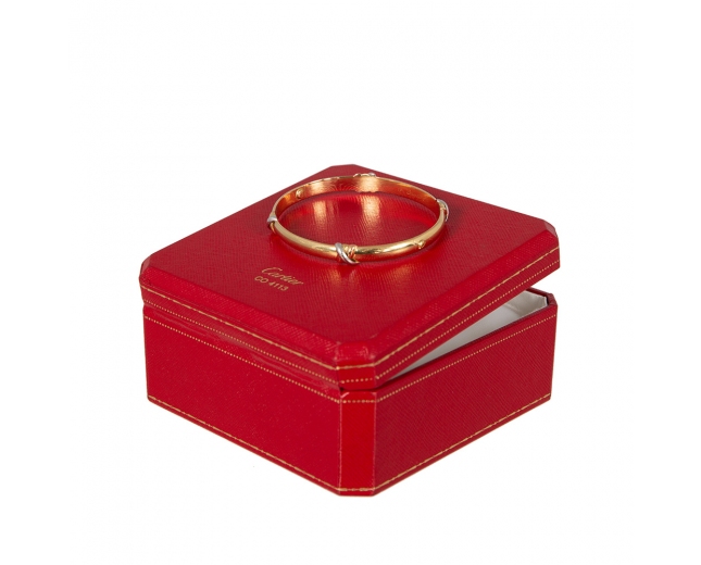 Cartier Pulsera Trinity Kiss Oro