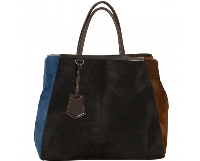 Fendi Bolso Peekaboo Piel Potro