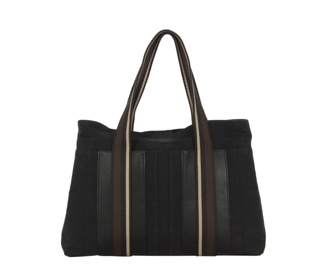 Hermés Bolso Shopping Negro