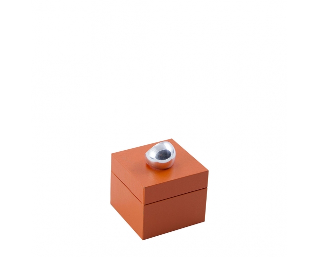 Hermés Anillo Quartz Plata 52