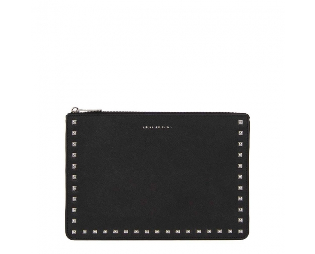 Michael Kors Clutch Bandolera Negro