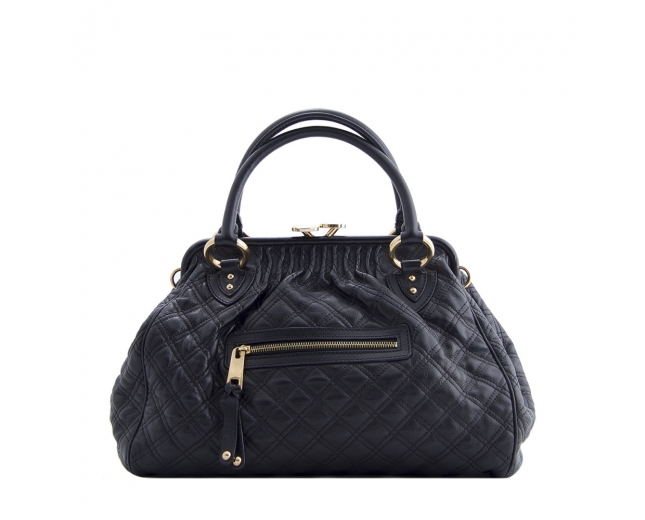 Marc Jacobs Bolso Quilted Stam Negro