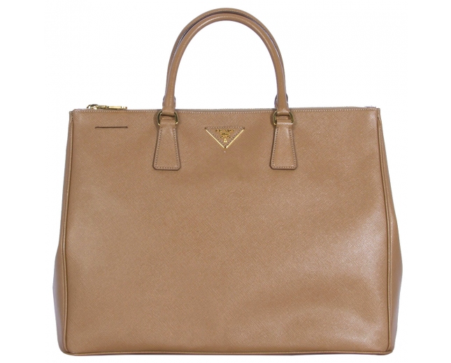 Prada Bolso Galleria Camel