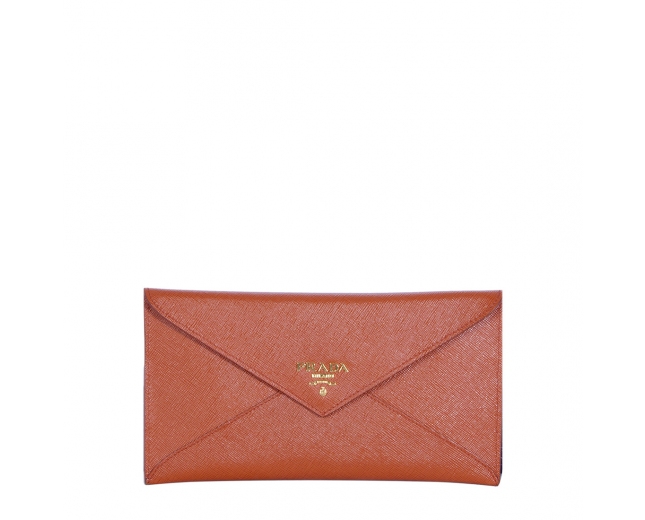 Prada Cartera Sobre Naranja