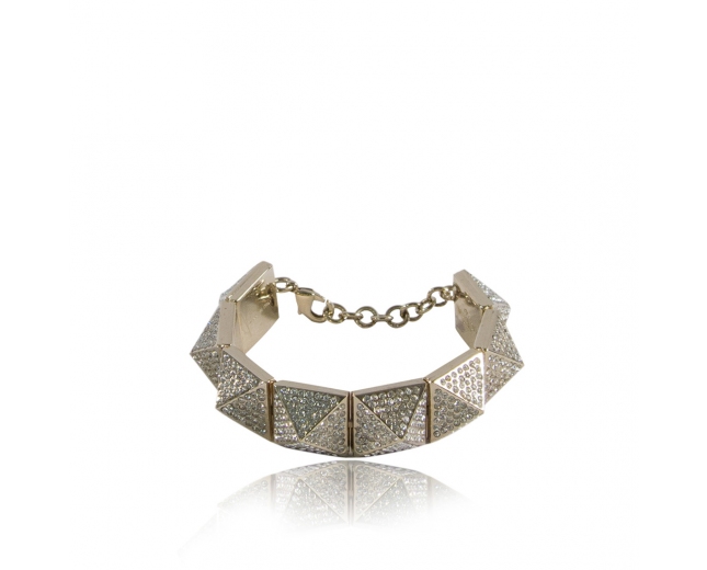 Valentino Pulsera Rockstud Cristal