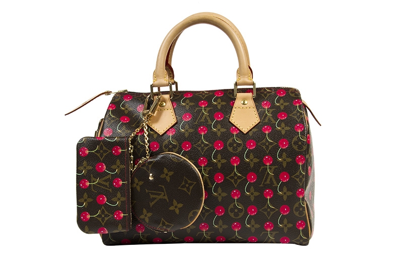 Lv Monedero Llavero Redondo Cherry - Tienda de Bolsos de Marca online