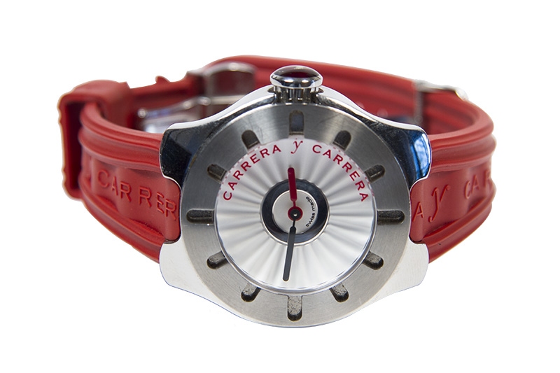 Carrera Y Carrera Reloj Avalon Rojo Tienda de Bolsos de Marca online