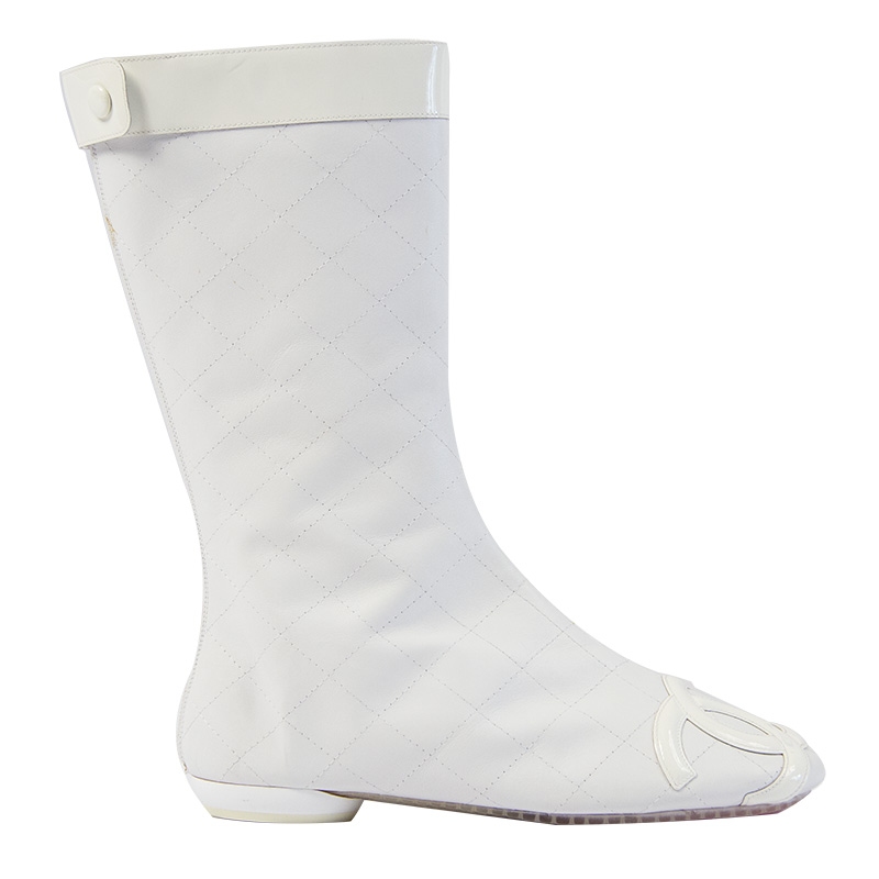 Botas chanel blancas online
