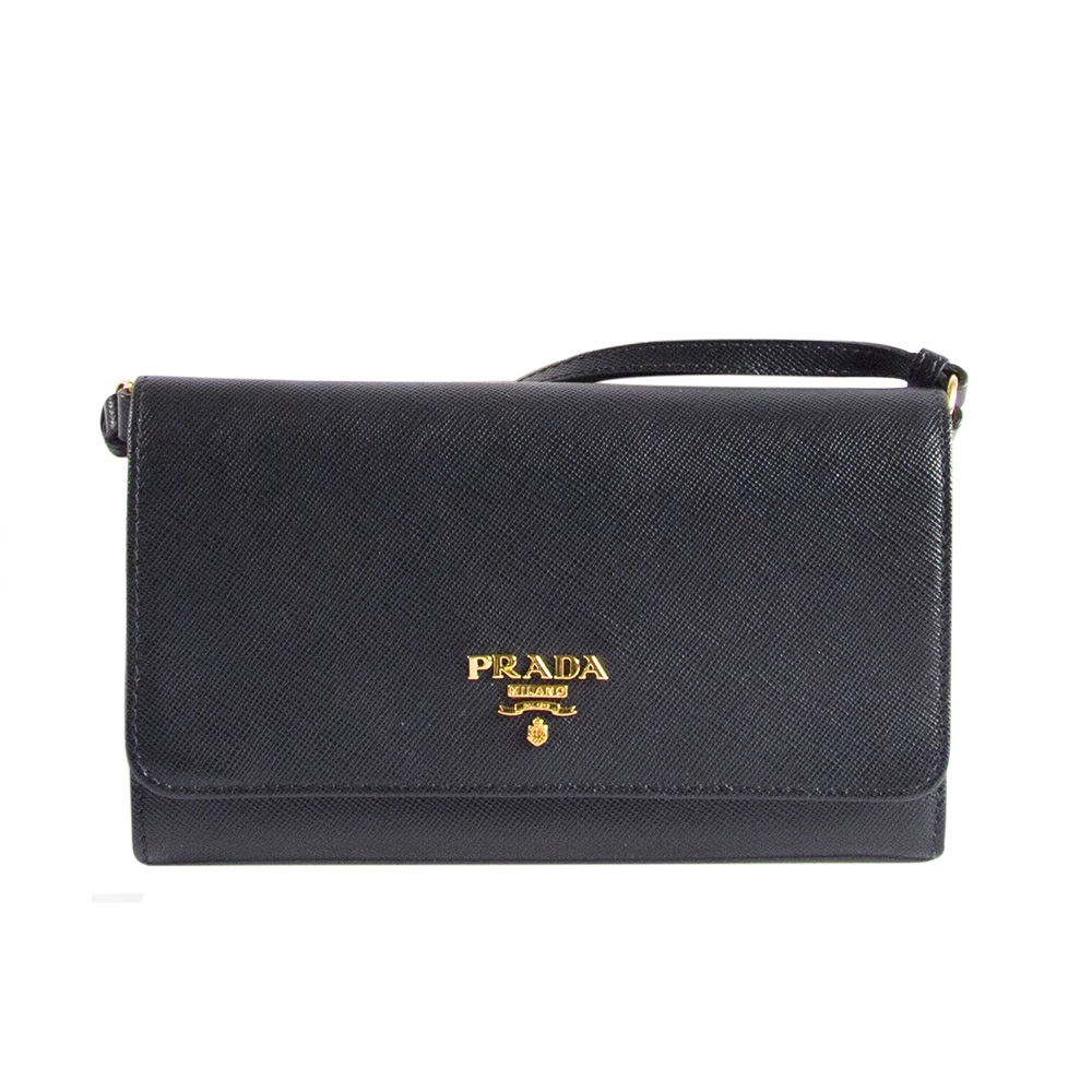 Prada Cartera Negra Tienda de Bolsos de Marca online