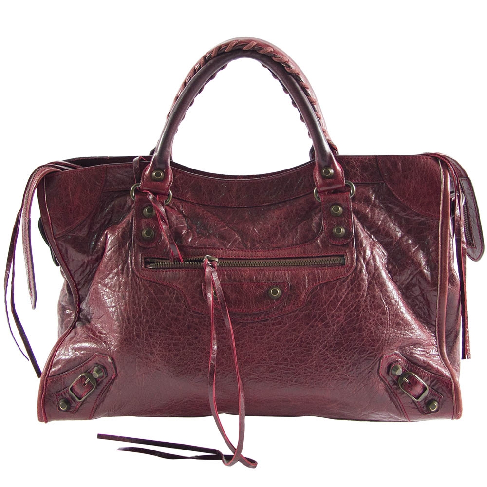 Balenciaga City Burdeos Tienda de Bolsos de Marca online