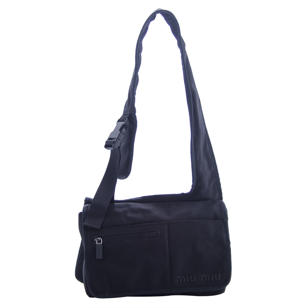 Miu Miu Bolso Ri Onera Negro Tienda de Bolsos de Marca online