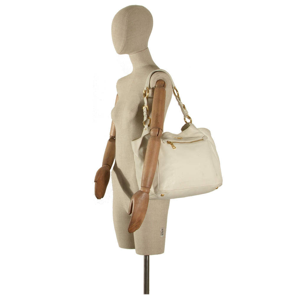 Prada Bolso Blanco Tienda de Bolsos de Marca online